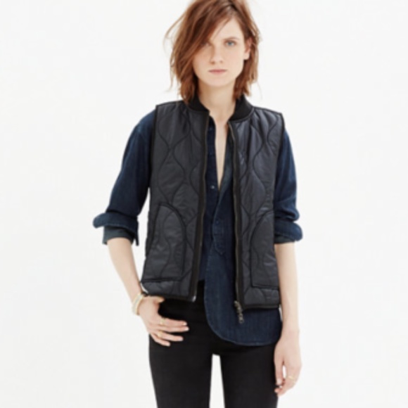 Madewell Reversible Vest - Size Small - Picture 1 of 8
